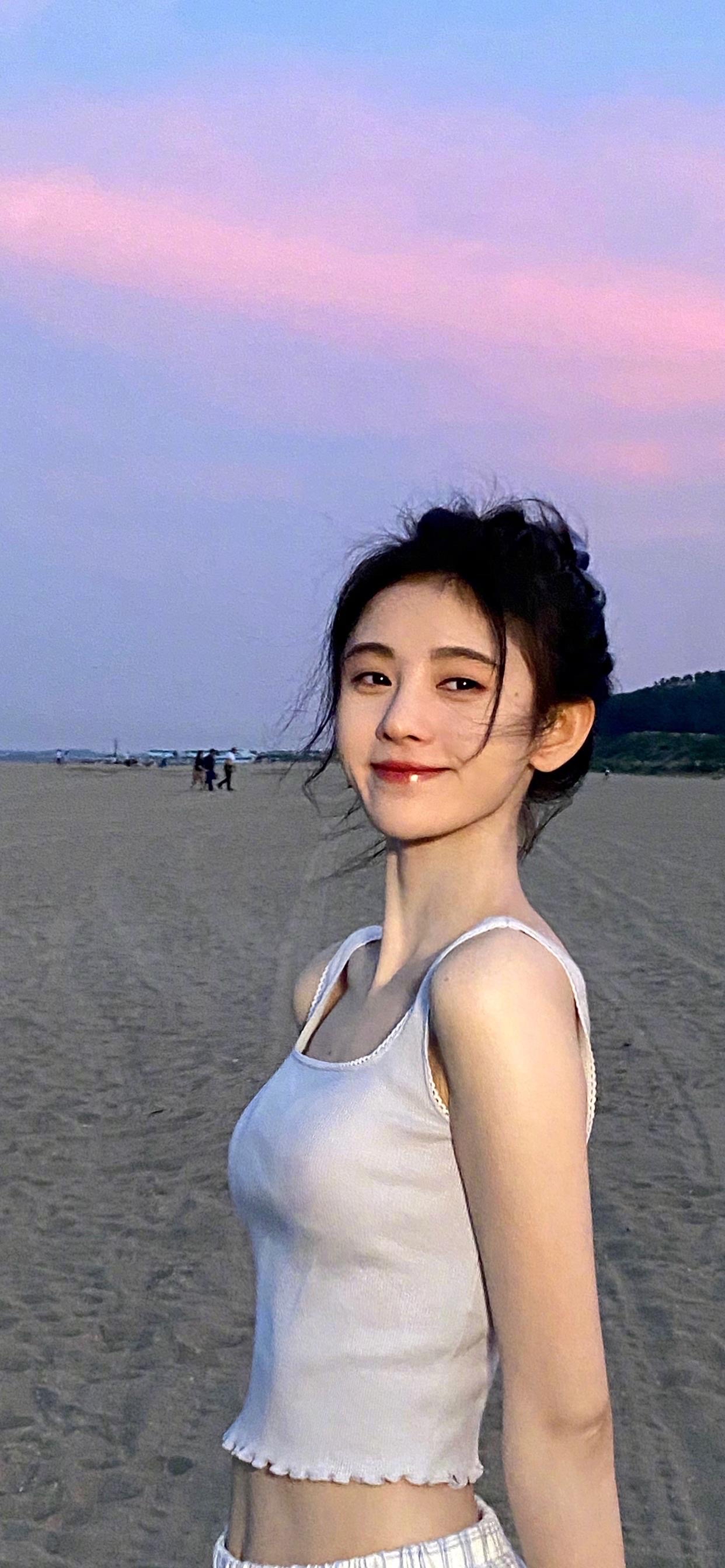 美女图片微信头像真人背影_美女头像真人