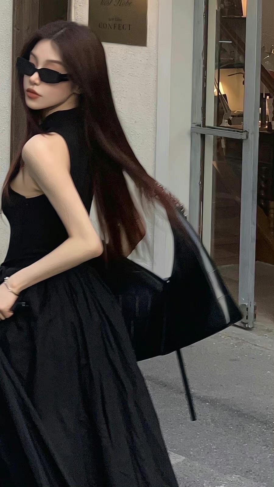 美女图片微信头像背影酷霸气_美女壁纸