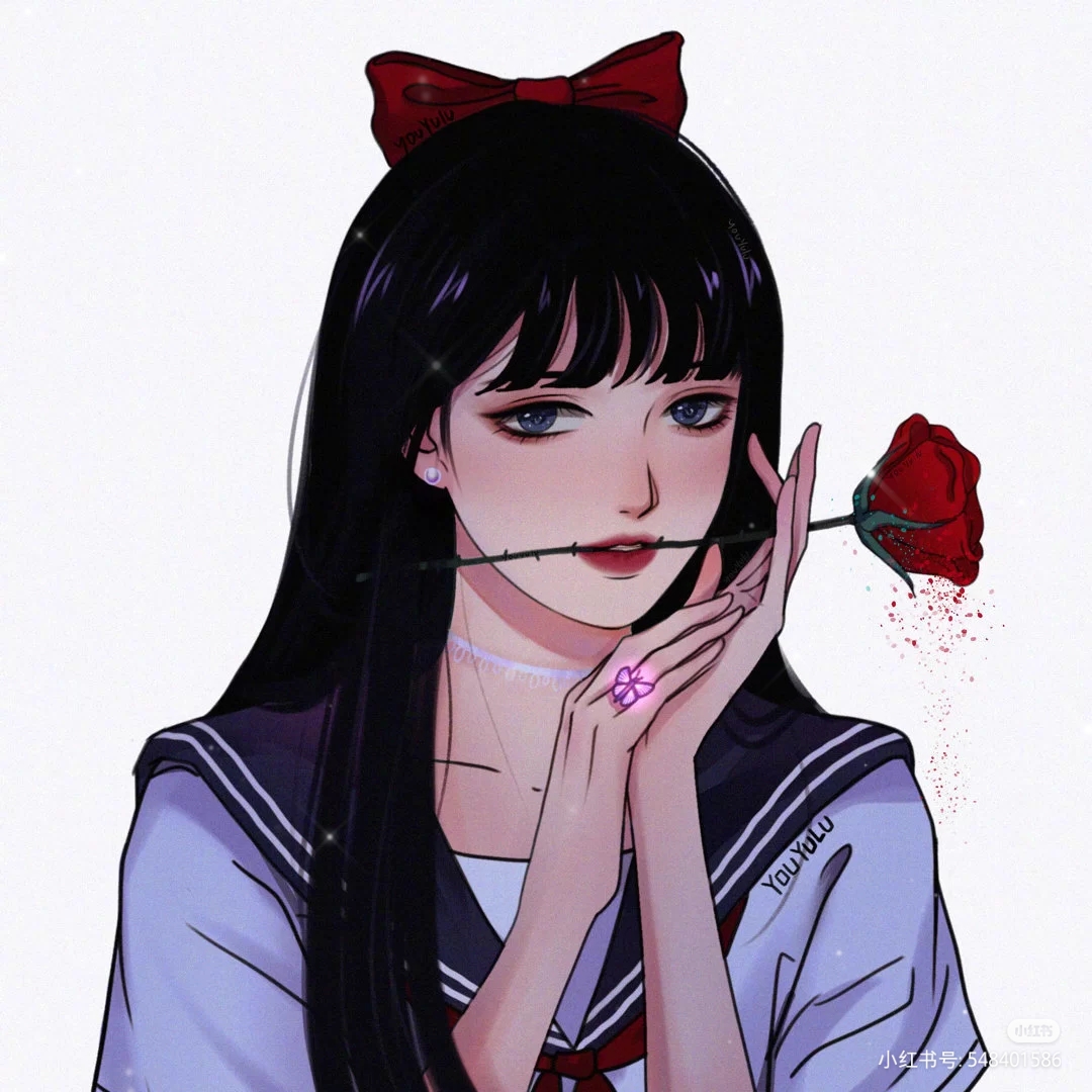 美女照片卡通教程_美女头像甜美