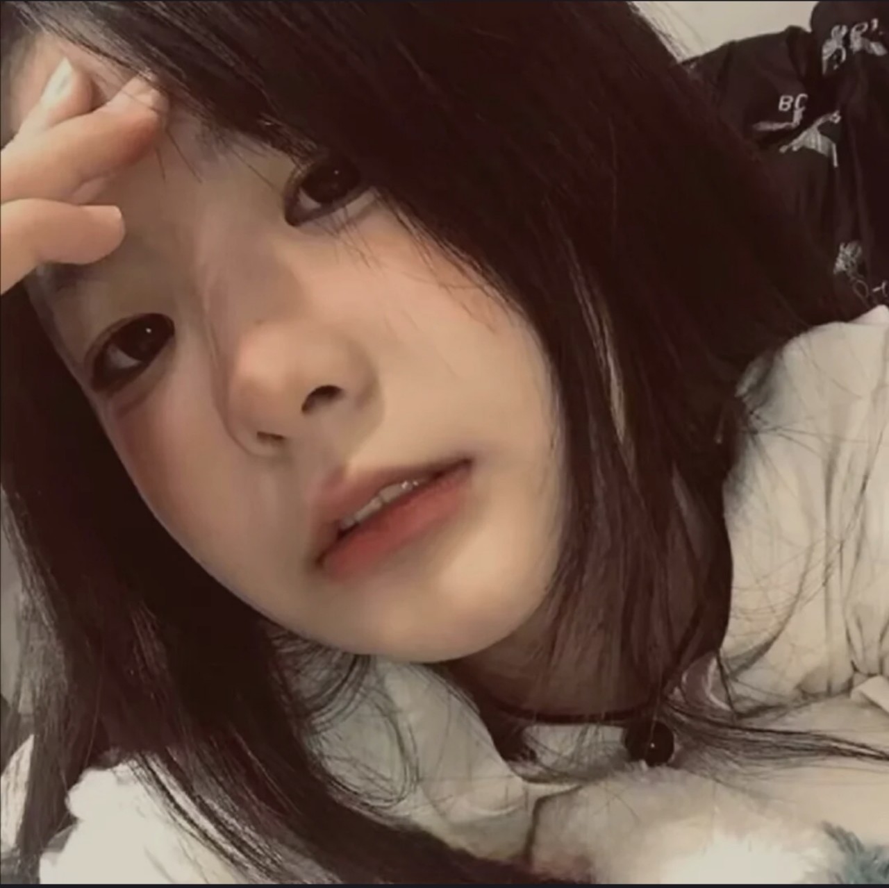 美女图片微信头像侧面_美女头像甜美