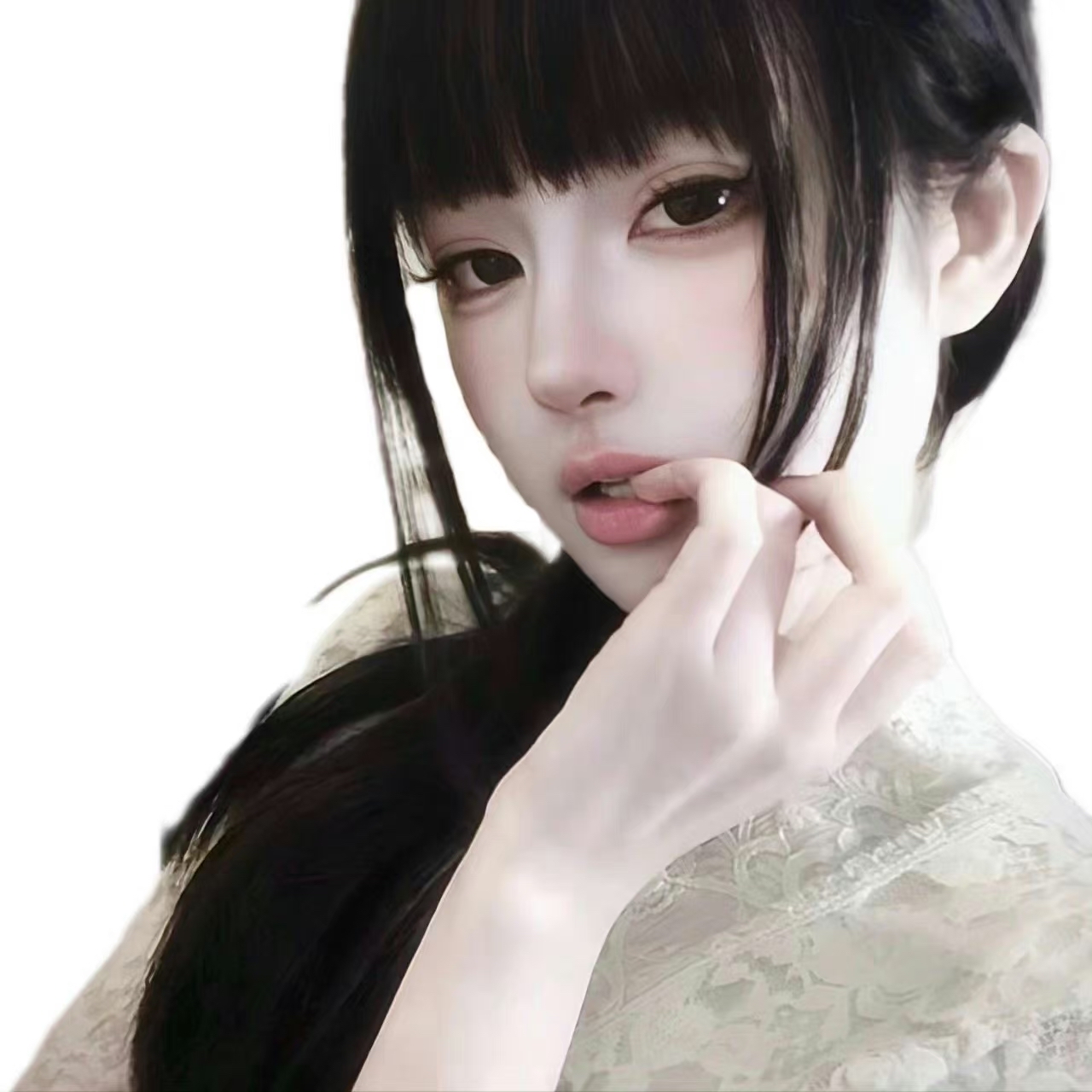 美女照片游泳卡通_美女壁纸