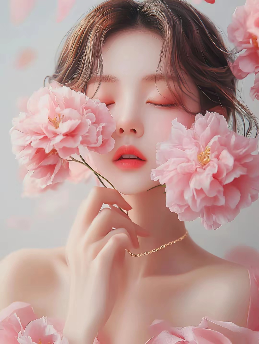 美女壁纸风景_美女自拍