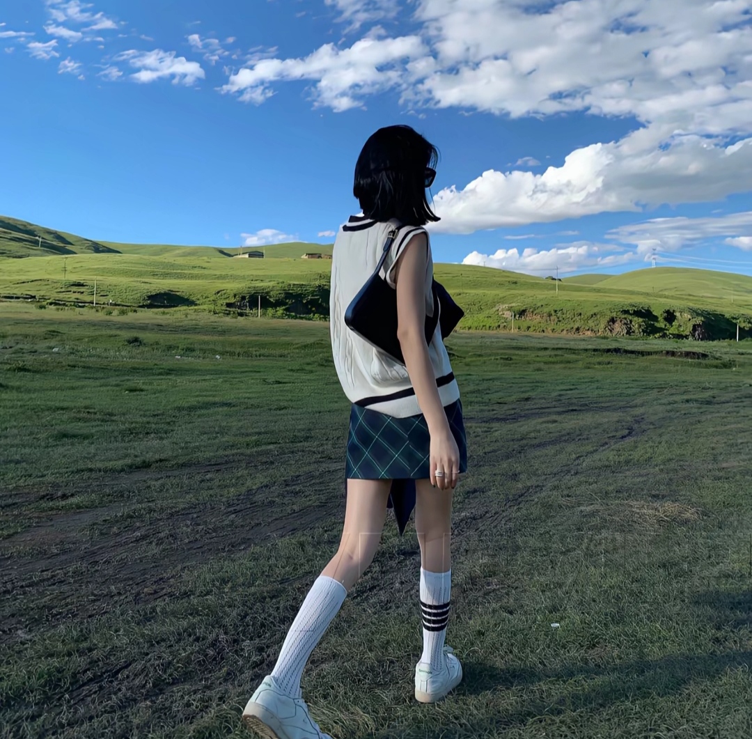 美女高雅造型_美女自拍背影微信头像