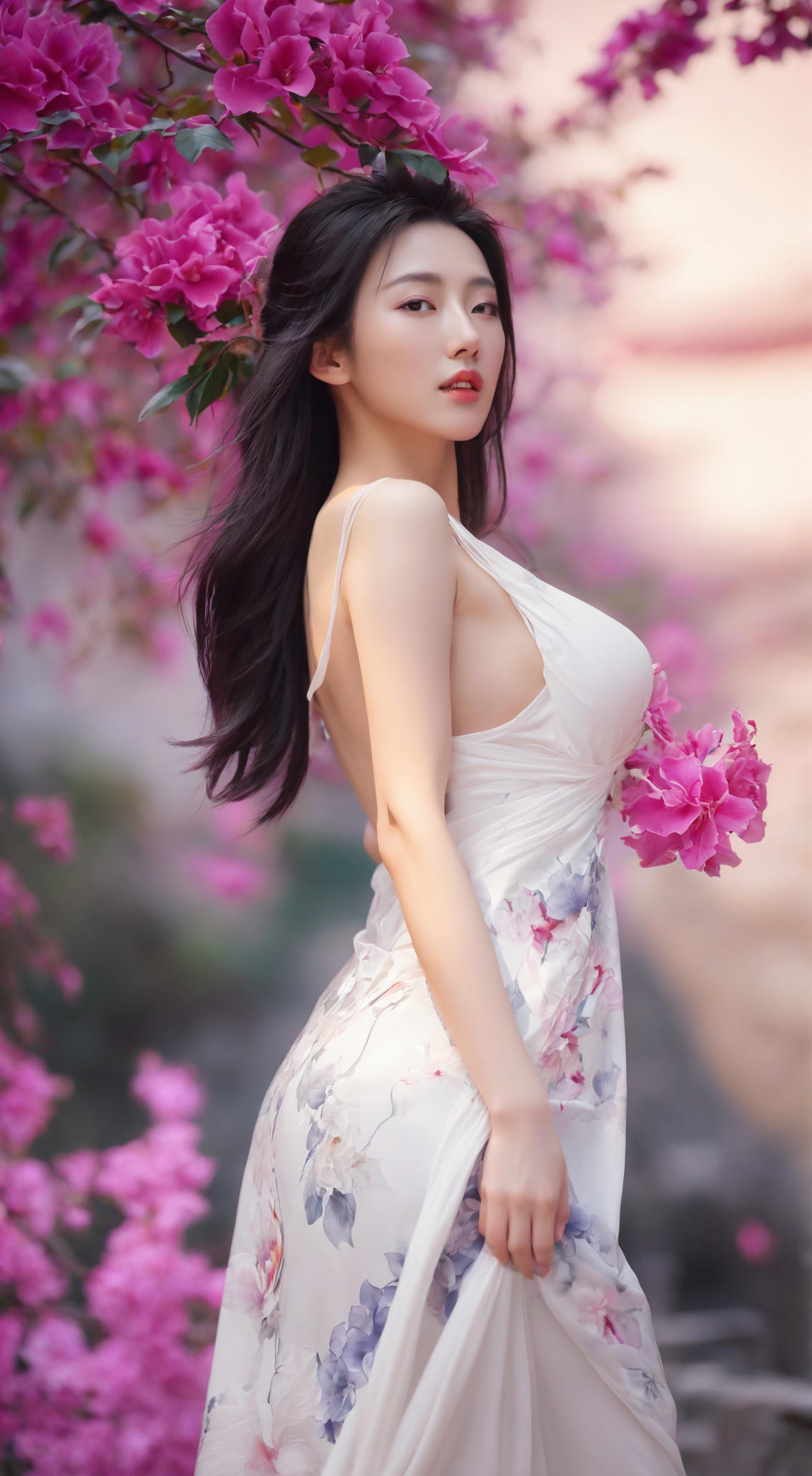 美女照片真人图片背面_美女时尚街拍